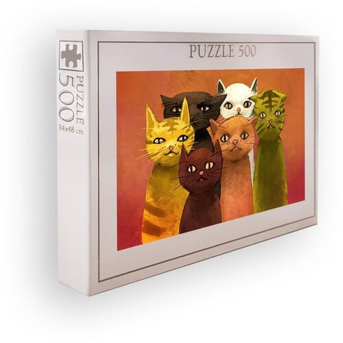 WALLXPERT PZL_0172_500 Multicolor Puzzle Cene