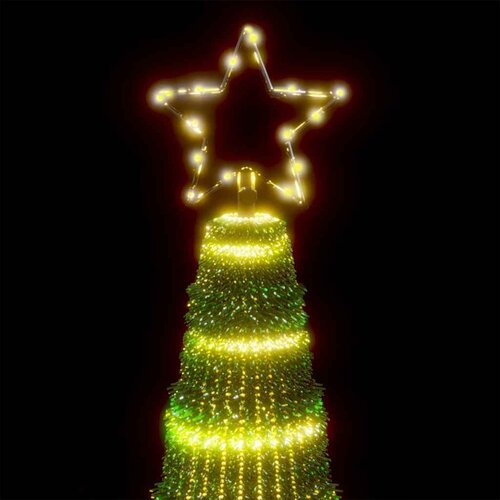  LED božićno drvce 475 LED toplo bijelo 247 cm Slike