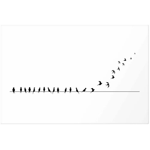  Plakat - Let\'s Fly! 90x60 Bez okvira s margom Cene