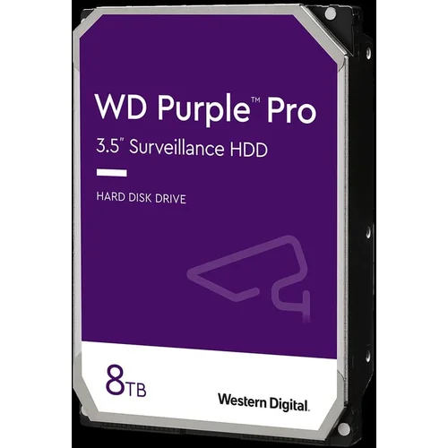 HDD AV WD Purple Pro 3.5” 8TB 256MB 7200 RPM SATA 6 Gb/s