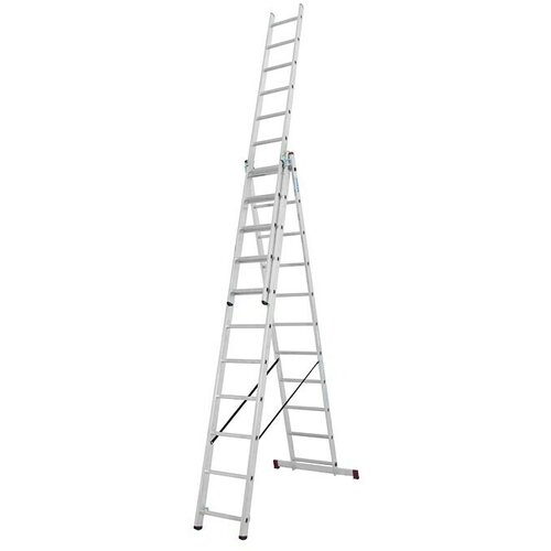 Krause Aluminijasta večnamenska lestev Corda 3 x 11 (delovna vi&scaron;ina: 7,3 m, nosilnost: 150 kg) Cene