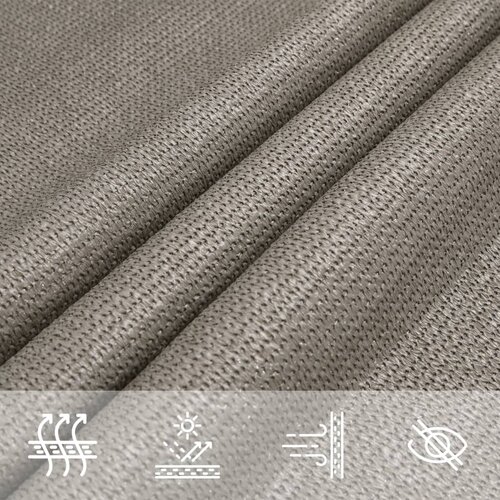  Jedro za za&amp;scaron;titu od sunca 160 g/m&amp;sup2; pravokutno 2,5x4,5 m HDPE Slike