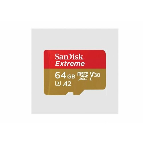San Disk sdxc 64GB extreme micro 170MB/s uhs-i Class10 U3 V30+ adapter Slike