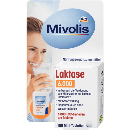 Mivolis Laktaza 6000, mini tablete, dodatak ishrani 8 g Cene