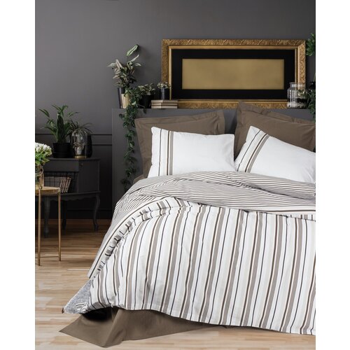 Lessentiel Maison komplet posteljina Swell, 200x220 cm, 240x260 cm, Braon Cene