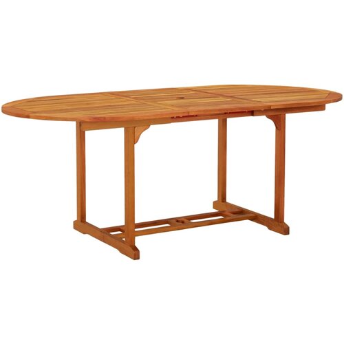 vidaXL vrtna miza 200x100x75 cm trden les evkaliptusa Cene