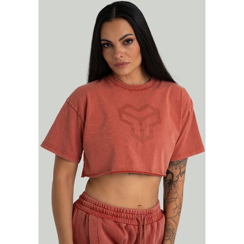 STRIX Ženska majica CropTop Washed Terra Cijene