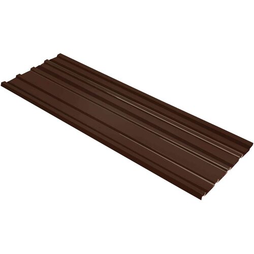 Krovni panel 12 pcs Smeđa 129 x 45 cm Pocinčani čelik - Smeđa Cijene