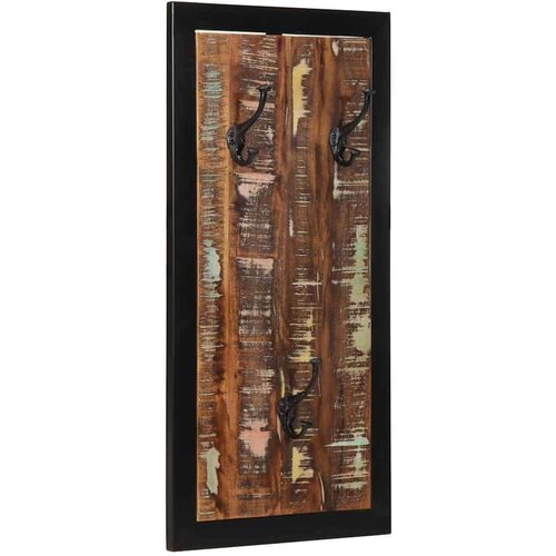 VidaXL vje&amp;scaron;alica za kapute vi&amp;scaron;ebojna 40x2x80 cm obrađeno puno drvo Slike