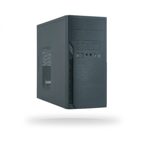 Chieftec ATX mini-tour alu bross&amp;eacute; SECC Tower Black Slike