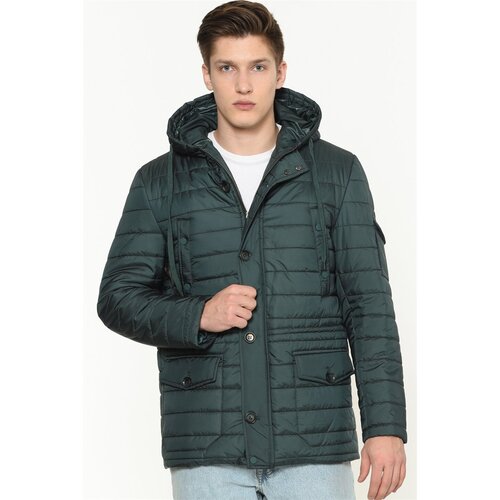Dewberry K8638 MEN&amp;#039;S COAT-GREEN Slike