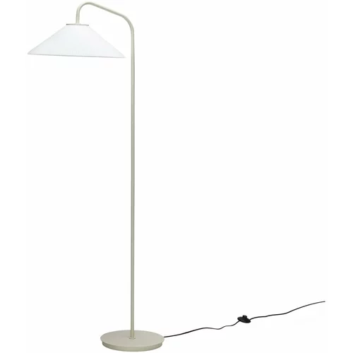 Hübsch Krem stojeća svjetiljka sa staklenim sjenilom (visina 158 cm) Solid –