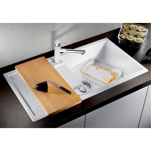 Blanco sudoper METRA XL 6 S SILGRANIT CRNA, s dalj. upr. Slike