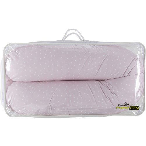 Bubaba by FreeON jastuk za trudnicu i dojilju točkice, 170 cm pink Slike