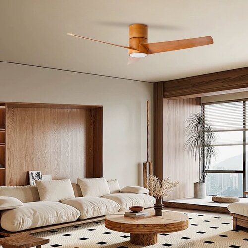  ZEVENTI - LED plafonski ventilator BARROSA LED/18W/230V Wi-Fi Tuya braon + daljinski upravljač Slike