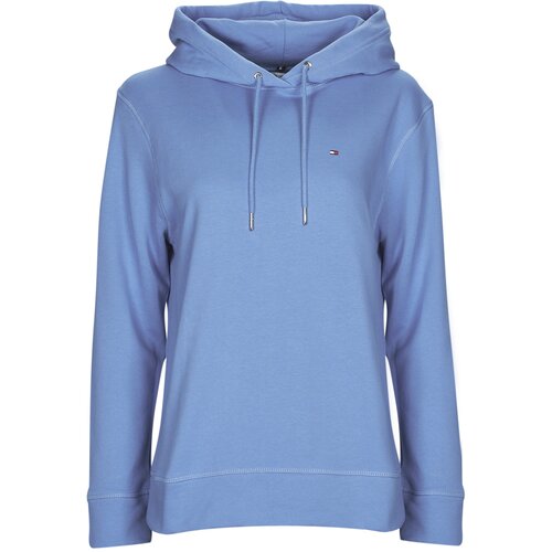 Tommy Hilfiger Puloverji REGULAR HOODIE Modra Slike
