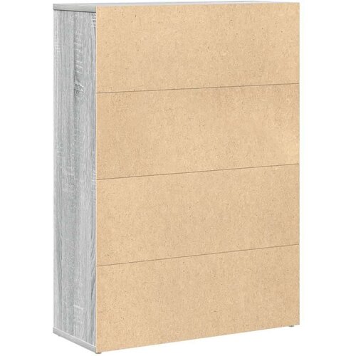  Regal za knjige boja hrasta 60x24x85 cm konstruirano drvo Slike