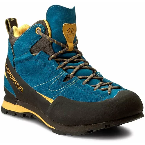 La Sportiva Trekking čevlji Boulder X Mid Gtx GORE-TEX 17EBY Blue/Yellow
