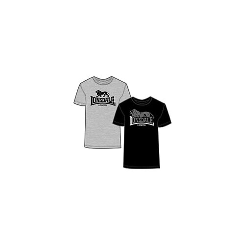 Lonsdale Men&#039;s t-shirt regular fit double pack Cene