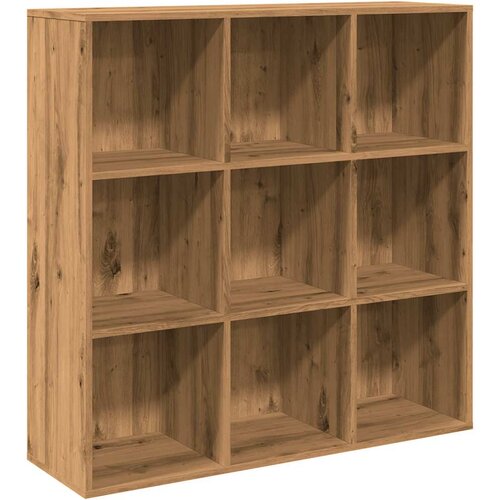 VidaXL Knjižna omara artisan hrast 98x29x97,5 cm, (22009145) Slike