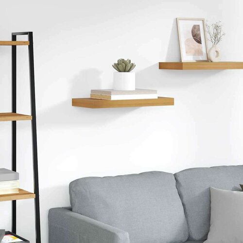  Polica na zidu Zidne Smeđa 50 x 23 x 4 cm Konstruirano drvo Cijene