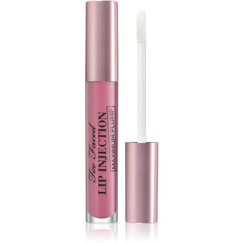 Too Faced Lip Injection Maximum Plump Extra Strength Lip Plumper Gloss dolgoobstojni sijaj za ustnice za ekstra volumen odtenek Full Send 4 g Slike