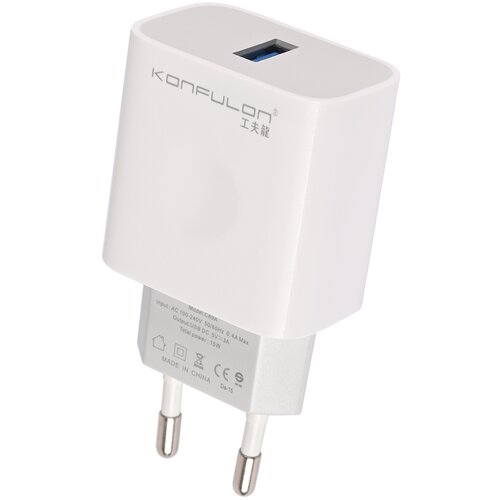 Konfulon Kućni punjač C69A+DC05 QC 15W/ USB na iPhone lightning beli 1m Cene