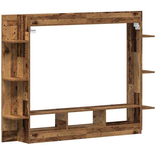  ormar Zidne Staro drvo 152 x 22 x 113 cm Konstruirano drvo Slike