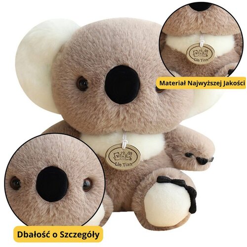 Plišana maskota koala medo sivi 23 cm Cene