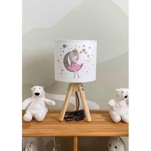 Bata i seka Dečija stona lampa Princeza, Bela Cene