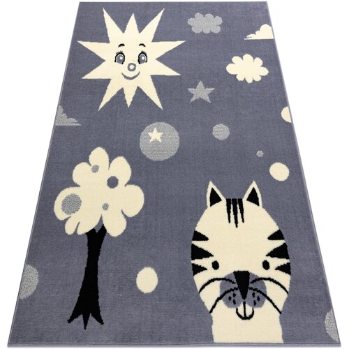 RugsX Preproge Preproga BCF FLASH Smile 3992 - Sončna 120x160 cm Siva Cene