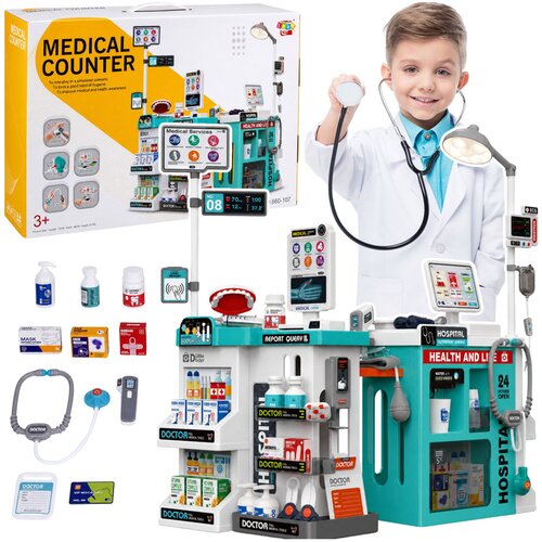  Veliki medicinski set za igru sa 77 elemenata - 81 cm Cene