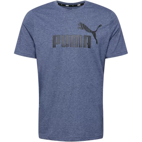 Puma Tehnička sportska majica plava melange / crna