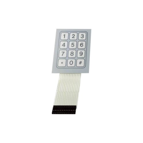 TRU COMPONENTS Tipkovnica s folijom, matrika 3 x 4 SU709930 1 kom. Cijene