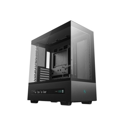 DeepCool Računalni&scaron;ko ohi&scaron;je CH690 DIGITAL, ATX, Midi-Tower, LCD, kaljeno steklo, črno Cene