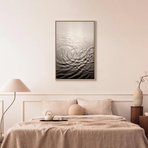  Slika - Water Surface (1 Part) Vertical 80x120 U prirodnom drvenom okviru Slike