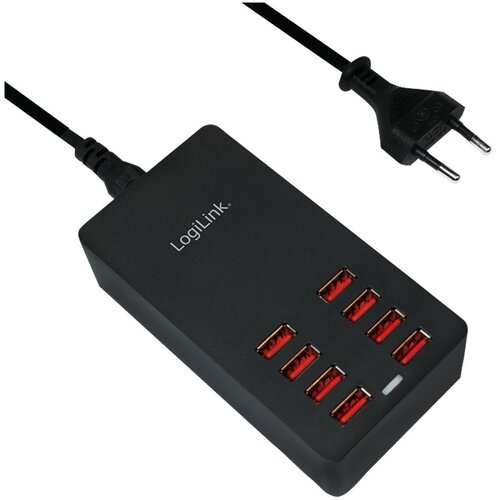 Logilink PA0140 PA0140 USB stanica za punjenje Utičnica Izlazna struja maks. 8800 mA 8 x USB Automatska detekcija Slike