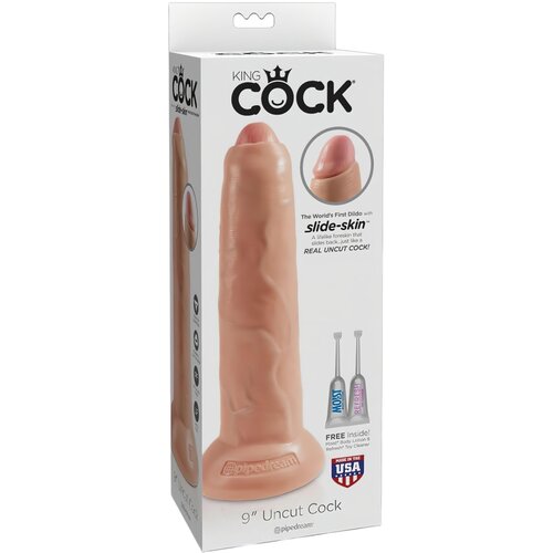 King Cock 9 Pussymanator - realistični dildo (23 cm) - prirodan Cijene