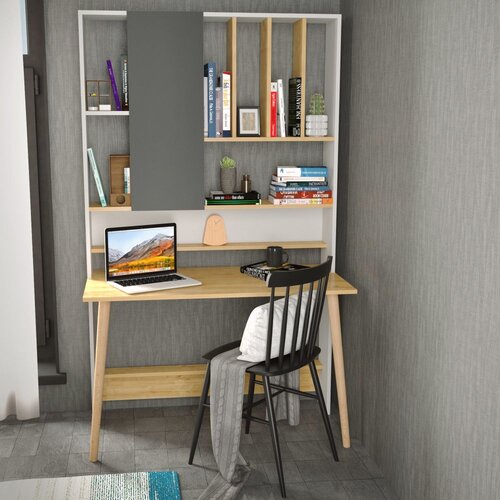 Woody Fashion Radni sto Wood White Oak Cene