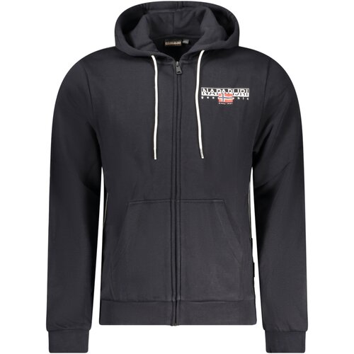 Napapijri MEN&amp;amp;#39;S ZIP-UP SWEATSHIRT BLACK Slike
