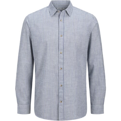 Jack & Jones Muška košulja 12269315, Plavo - bela Slike