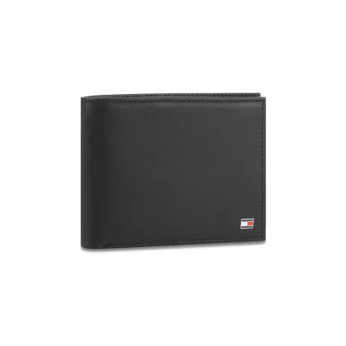 Tommy Hilfiger Velika moška denarnica Eton Cc And Coin Pocket AM0AM00651 Črna