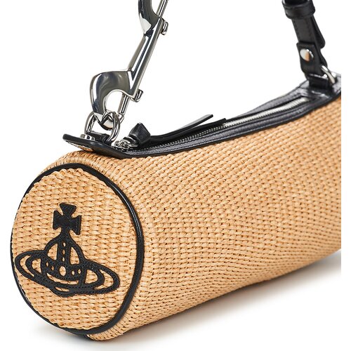 Vivienne Westwood Torbice za na ramo CINDY CYLINDER BAG Bež Slike