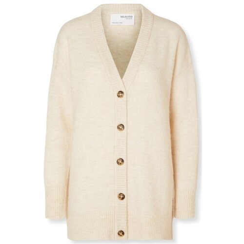 Selected W Noos Maline Long L/S - Birch Bež Cijene