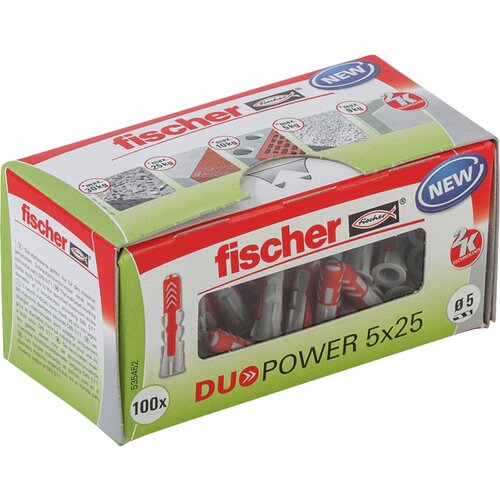 Fischer DUOPOWER 5x25 LD 2-komponentni tipl 25 mm 5 mm 535452 100 St. Cijene