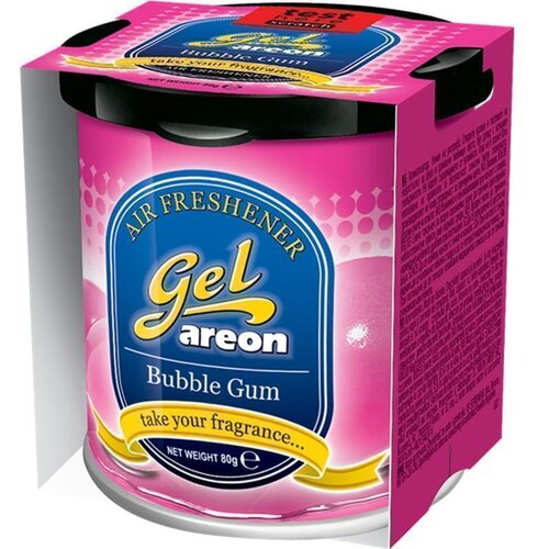 Areon Osvežilec za avto gel AREON Bubble Gum (vonj žvečilnega gumija) Cene