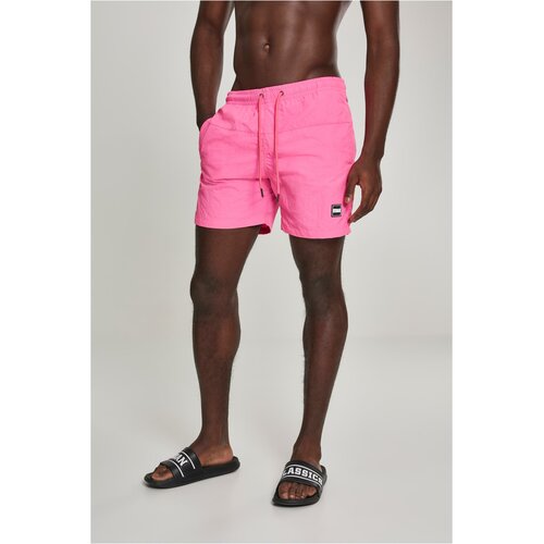 UC Men Block Swim Shorts neonpink Slike