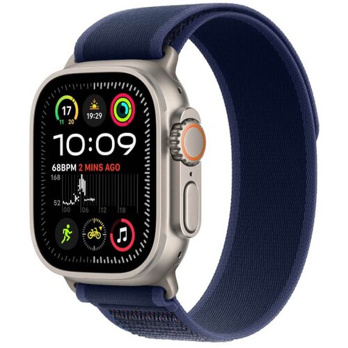 Apple watch ultra 2 (2024) 49 mm gps i cellular natural titanium blue trail loop m/l MX4L3SE/A pametni sat Cene