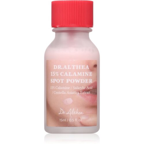 Dr. Althea 15% Calamine Spot Powder lokalna nega proti aknam s pomirjajočim učinkom 15 ml Slike
