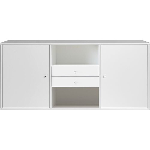Hammel Furniture Bela nizka komoda 133x61 cm Mistral - Hammel Furniture Cene